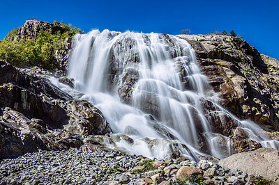 Фото достопримечательности: Алибекский водопад в Домбае