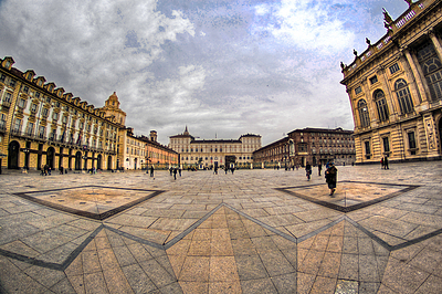 Фото достопримечательности: Площадь Кастелло в Турине
