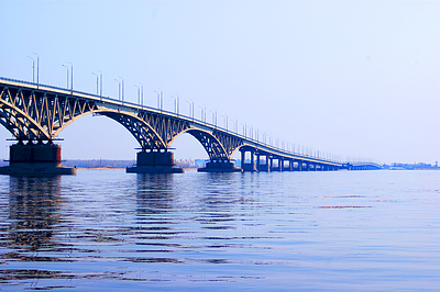 Фото достопримечательности: Саратовский мост в Саратове