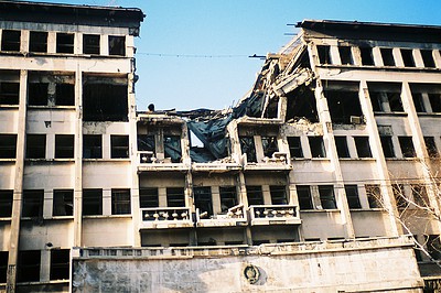 Фото достопримечательности: Следы НАТОвских бомбардировок в Белграде