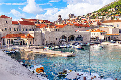 Фото достопримечательности: Старый порт в Дубровнике
