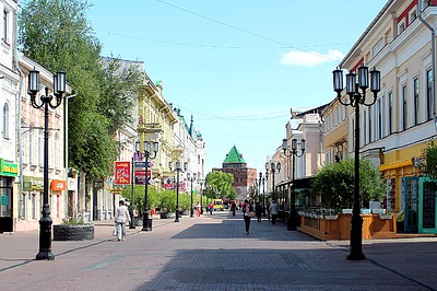 Фото достопримечательности: Большая Покровская улица в Нижнем Новгороде