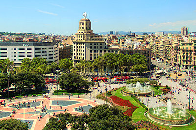 Фото достопримечательности: Площадь Каталонии в Барселоне