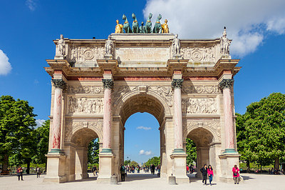 Фото достопримечательности: Триумфальная арка в Париже