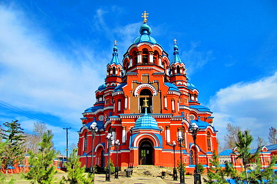 Фото достопримечательности: Казанская церковь в Иркутске