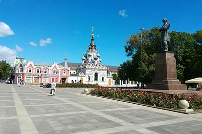 Фото достопримечательности: Площадь Чернышевского в Саратове