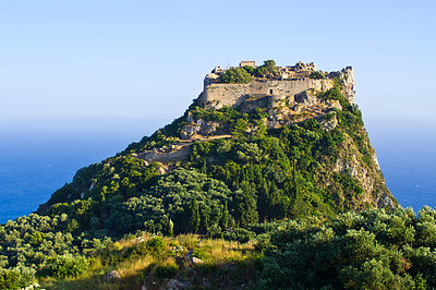 Фото достопримечательности: Крепость Ангелокастро в Корфу