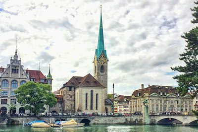 Фото достопримечательности: Церковь Фраумюнстер в Цюрихе