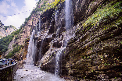 Фото достопримечательности: Чегемские водопады в Кисловодске