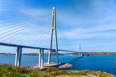 Фото достопримечательности: Русский мост во Владивостоке