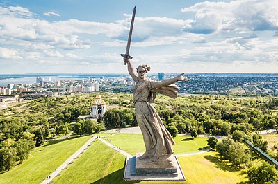 Фото достопримечательности: Памятник «Родина-мать зовёт!» в Волгограде