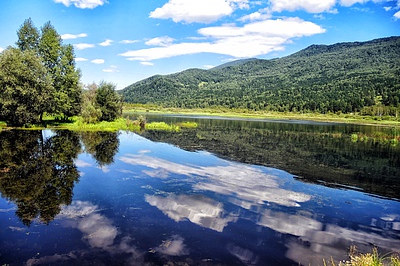 Фото достопримечательности: Манжерокское озеро в Горно-Алтайске