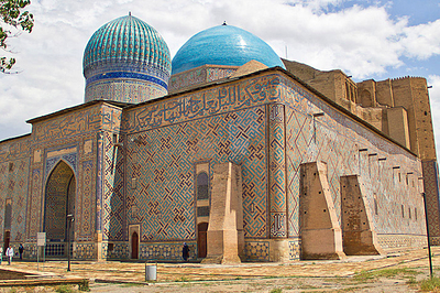 Фото достопримечательности: Мавзолей Ходжи Ахмеда Ясави в Туркестане