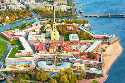 Фото достопримечательности: Петропавловская крепость в Санкт-Петербурге