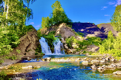 Фото достопримечательности: Беловский водопад в Новосибирске