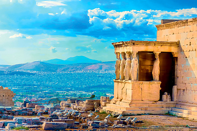 Фото города Афины