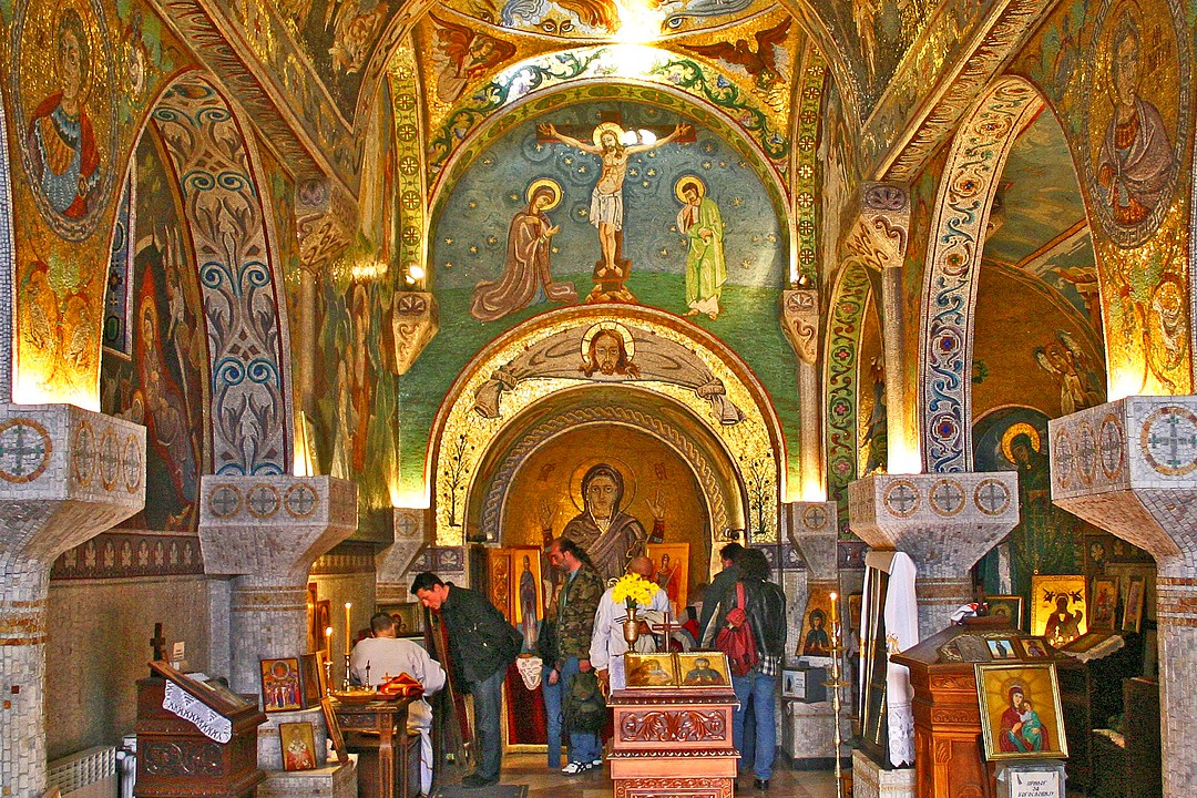 Мозаика в церкви святой Прасковьи | Белград