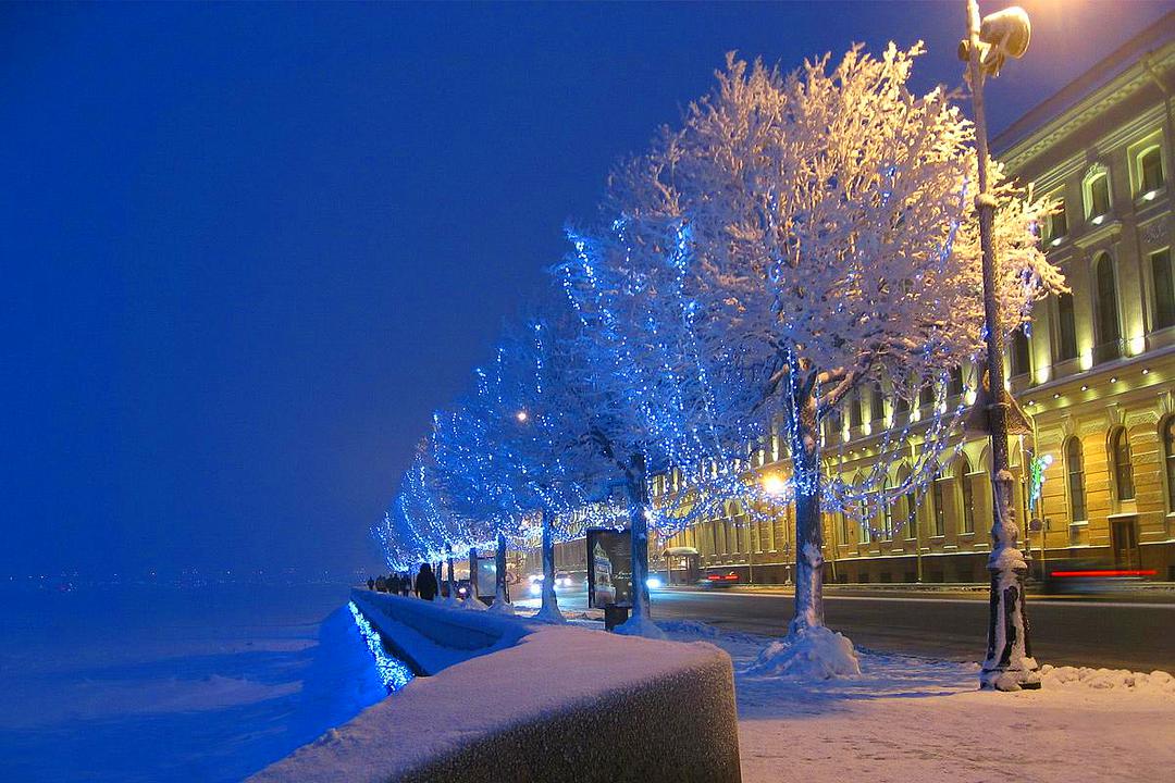 Зимняя набережная | Санкт-Петербург