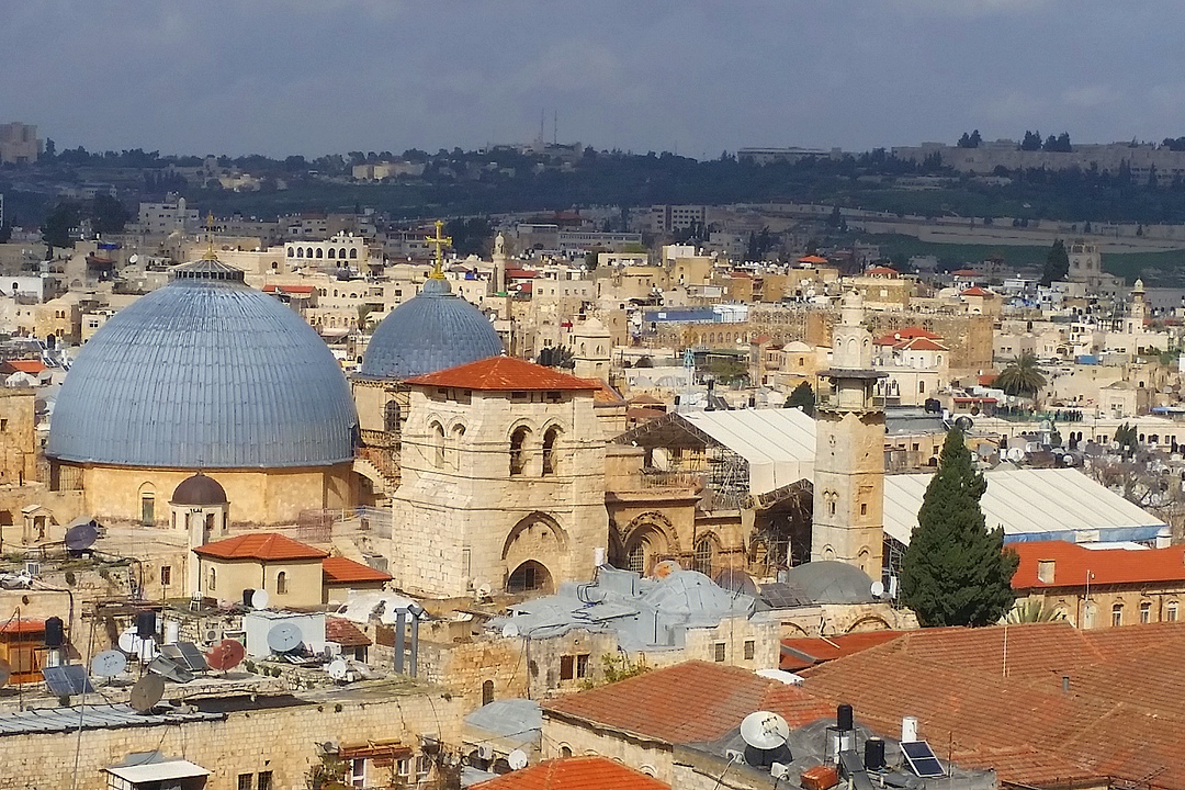 Храм Гроба Господня вид с крыши | Иерусалим