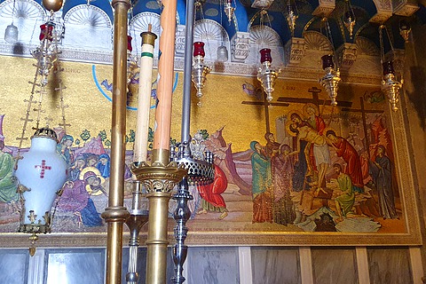 Мозаика в Храме Гроба Господня | Иерусалим