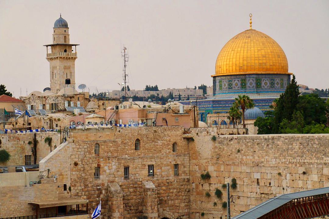 Вид на Храмовую гору и Стену Плача | Иерусалим