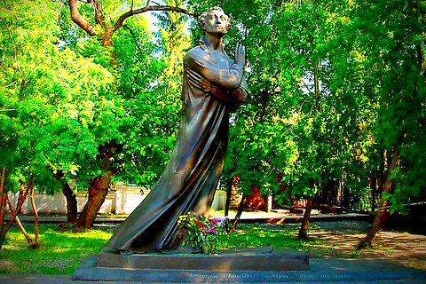 Памятник А. С. Пушкину в Литературном квартале | Екатеринбург