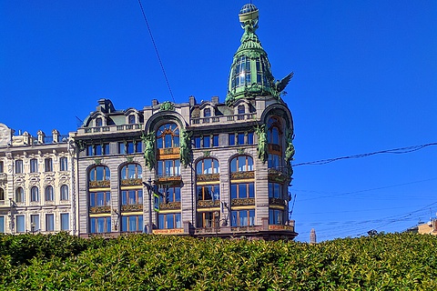 Дом компании Зингер — последние этажи занимает главный офис «ВКонтакте» | Санкт-Петербург