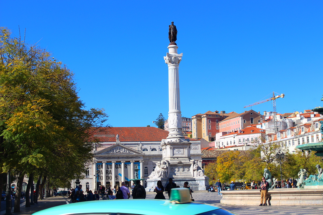 Стелла с памятником Педро IV | Лиссабон