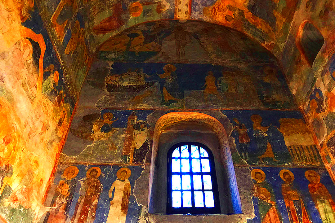 Фрески Спасо-Преображенского собора Мирожского монастыря | Псков