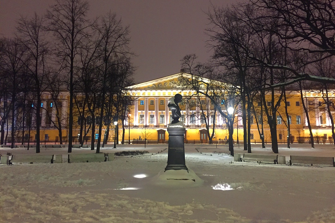 Адмиралтейство и памятник Жуковскому | Санкт-Петербург