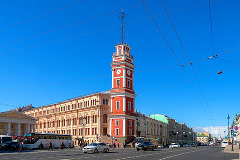 Невский проспект. Думская башня | Санкт-Петербург